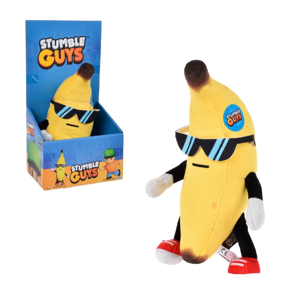 Peluche 30 Cms Electronico Stumble Guys - Banana Guy